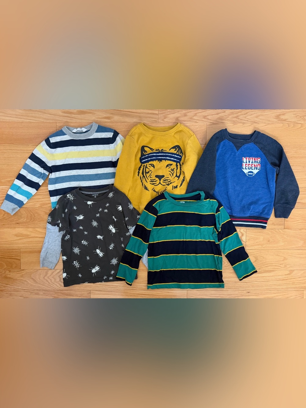 Kids sweater and top lot size 4T